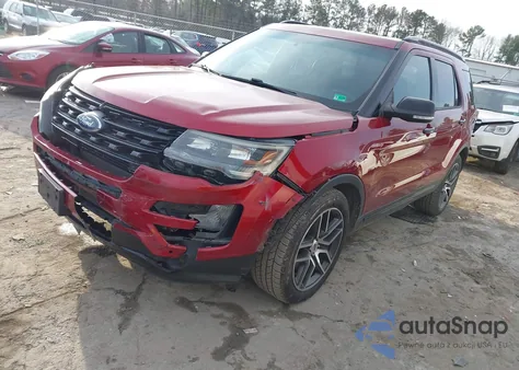 2016 Ford Explorer Sport from USA, damaged, VIN 1FM5K8GT6GGB57494
